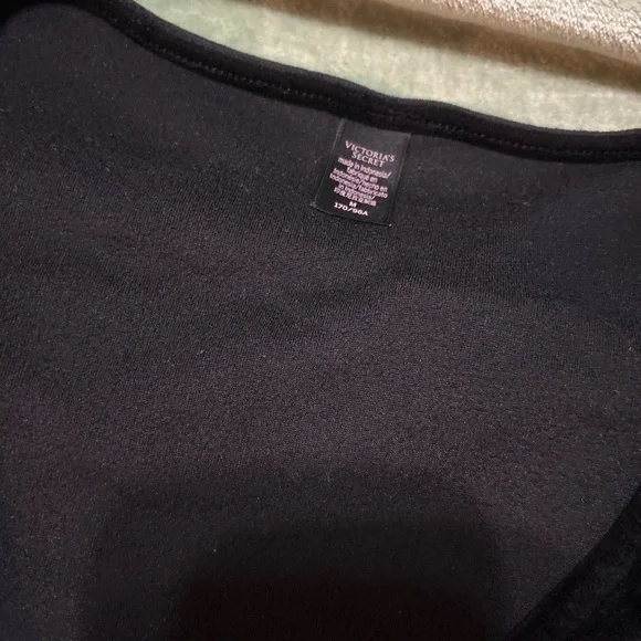 Victoria's Secret Black Velvet Bodysuit - Picture 3 of 5